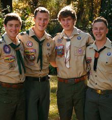 Four Brothers, Four Eagle Scouts