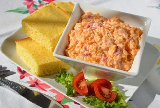 everyday pimento cheese cornbread