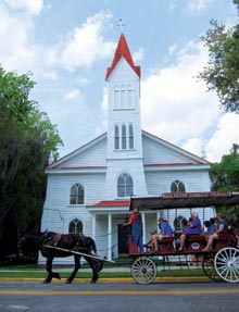 stay-Carriage-church