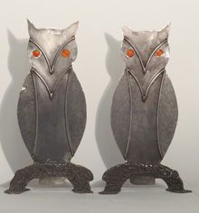 nature-metal-owls