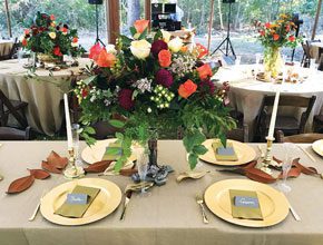 Debbi Covington Catered Table Setting