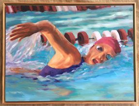 boots Mary Grayson Segars swimmer