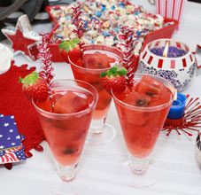 celebrate sparkling spritzers