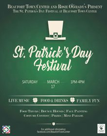 Rosie O’Grady’s Presents St. Patrick’s Day Festival