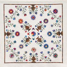 quilt Floral Splendor Raffle Quilt 2018