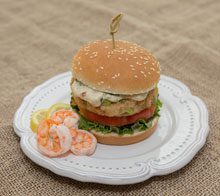 celebrate shrimp burgers