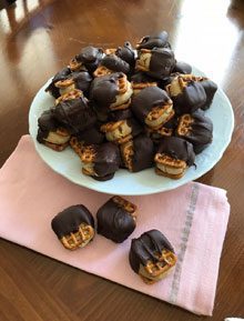 celebrate peanut butter pretzel bites