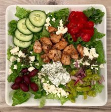 celebrate greek chicken salad