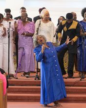 Hallelujah Singers Kick Off Black History Month at City Hall 