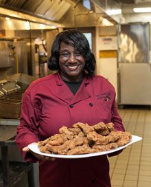 Sallie Ann Robinson Leads Gullah Cooking Demonstration