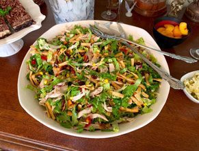 celebrate mexican chopped chicken salad