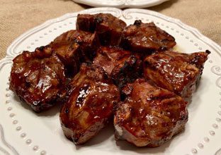 celebrate BBQ grilled lambchops