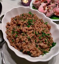 celebrate farro mushrooms