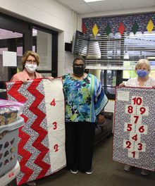 Dataw Quilters Deliver 80 Quilts to St. Helena Early Learning Center