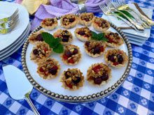 celebrate berry baklava tarts