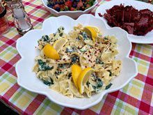 celebrate lemon ricotta pasta