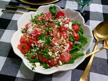 celebrate mexican watermelon salad