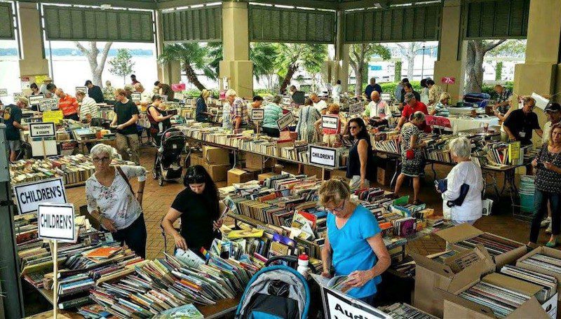 Fall Book Sale Returns to Waterfront Park