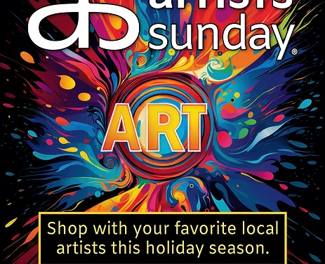 This Season, ‘Shop Art’ on Artists Sunday!