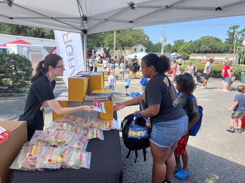 Hargray Donates 1,100 Backpacks and School Supplies