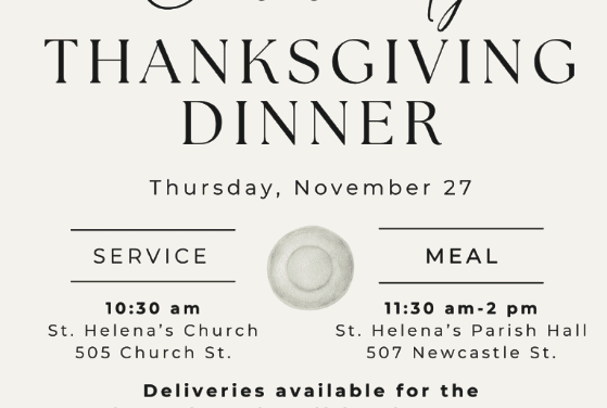 46th Annual Thanksgiving Service & Dinner
