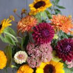 Baked Goods & Fall Flowers