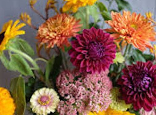 Baked Goods & Fall Flowers